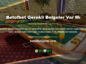 Betofbet Casino Oyun Alanları