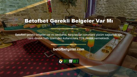 Betofbet Casino Oyun Alanları